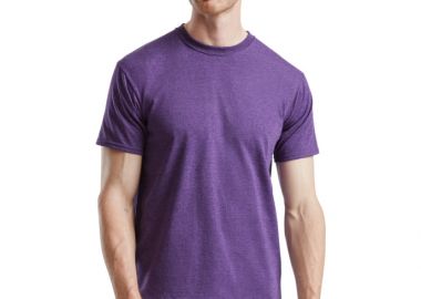 T-Shirt 61-036-0 Fruit of the Loom Valueweight Heather Purple - Fruit of the Loom - 