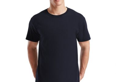 T-Shirt 61-422-0 Fruit of the Loom Ringspun Premium Iconic 195 Deep Navy - Fruit of the Loom - 