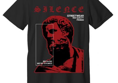 T-Shirt Ancient Greece Art Pop Culture Black - Pop Culture - 