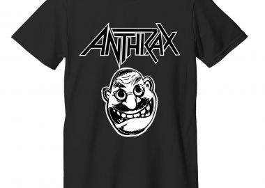 T-Shirt Anthrax Not Man Rock Avenue Black - Rock Avenue - 