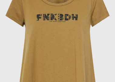 T-shirt από οργανικό βαμβάκι και τύπωμα - FUNKY BUDDHA - 