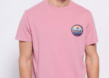 T-shirt από οργανικό βαμβάκι με τύπωμα - FUNKY BUDDHA - 