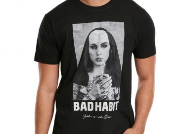 T-Shirt Bad Habit Tee Mister Tee MT1282-00007 Black - Mister Tee - 