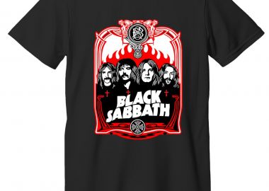 T-Shirt Black Sabbath Art Design1 Rock Avenue Black - Rock Avenue - 