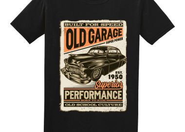 T-Shirt Built For Speed - GILDAN - 