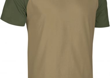 T-Shirt CAIMAN Valento CAVARGCKO Kamel Brown-Military Green - Valento - 