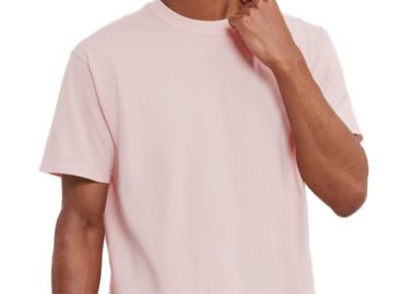 T-Shirt Classic T R-180M-0 Russell Powder Rose - Russell - 
