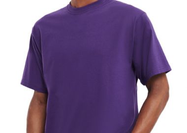 T-Shirt Classic T R-180M-0 Russell Purple - Russell - 
