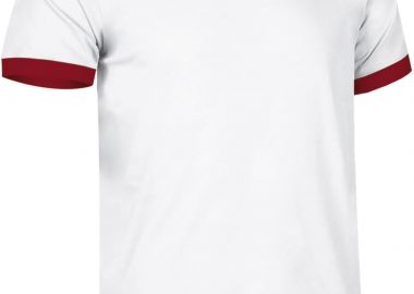 T-Shirt COMBI Valento CAVACOMBR White-Lotto Red -  - 