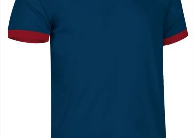T-Shirt COMBI Valento CAVACOMMR Orion Navy Blue-Lotto Red -  - 
