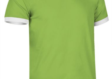 T-Shirt COMBI Valento CAVACOMVB Apple Green-White - Valento - 