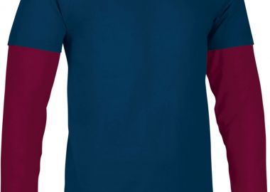 T-Shirt DENVER Valento CAVADENMG Orion Navy Blue-Mahogany Garnet - Valento - 