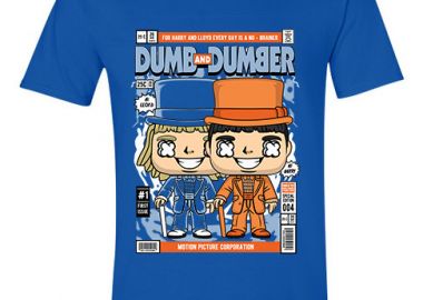 T-Shirt Dumb And Dumber Pop Culture Royal - Pop Culture - 