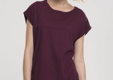 T-shirt Extended Shoulder Tee TB771 Urban Classics Cherry - Urban Classics - 