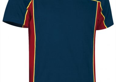 T-Shirt FURIA Valento CAVAFURME Orion Navy Blue-Lotto Red-Lemon Yellow - Valento - 