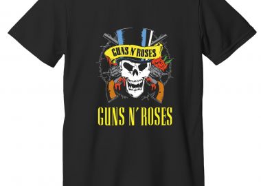 T-Shirt Guns N Roses Art1 Rock Avenue Black - Rock Avenue - 