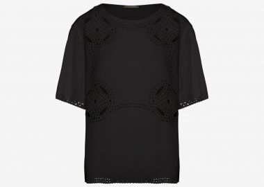 T-Shirt in Black - Cutcuutur - 