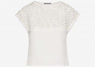 T-Shirt in White - Cutcuutur - 