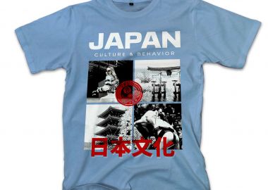 T-Shirt Japan Culture Pop Culture Carolina Blue - Pop Culture - 
