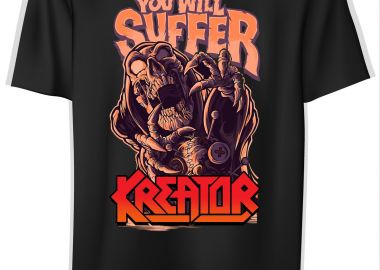 T-Shirt Kreator Rock Avenue Black - Rock Avenue - 