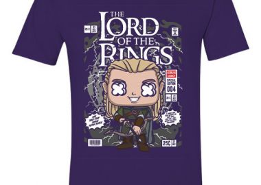 T-Shirt Legolas Lord Of The Rings Pop Culture Purple - Pop Culture - 