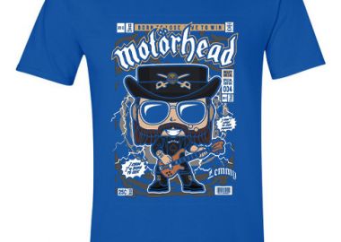 T-Shirt Lemmy Killmister Motorhead Pop Culture Royal - Pop Culture - 