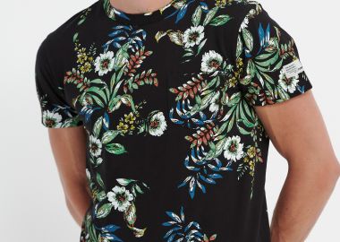 T-shirt με all over τύπωμα - FUNKY BUDDHA - 