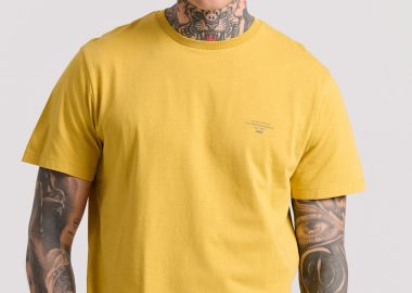 T-shirt με branded τύπωμα - The essentials - FUNKY BUDDHA - 