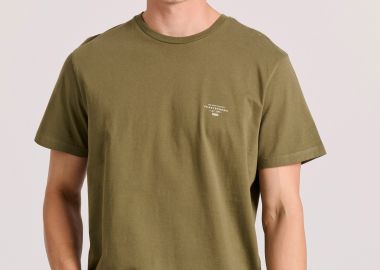 T-shirt με branded τύπωμα - The essentials - FUNKY BUDDHA - 