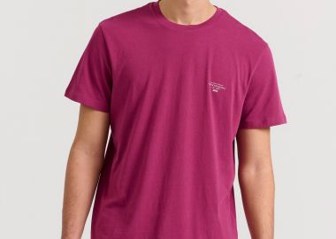 T-shirt με branded τύπωμα - The essentials - FUNKY BUDDHA - 