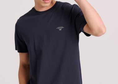 T-shirt με branded τύπωμα - The essentials - FUNKY BUDDHA - 