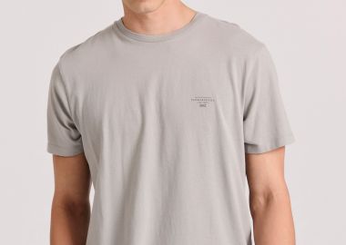 T-shirt με branded τύπωμα - The essentials - FUNKY BUDDHA - 