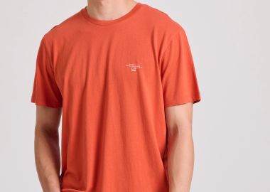 T-shirt με branded τύπωμα - The essentials - FUNKY BUDDHA - 