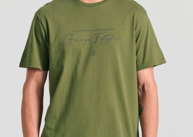 T-shirt με branded τύπωμα Garage 55. - GARAGE 55 - 