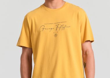 T-shirt με branded τύπωμα Garage 55. - GARAGE 55 - 