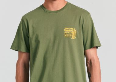 T-shirt με branded τύπωμα στο στήθος Garage 55. - GARAGE 55 - 