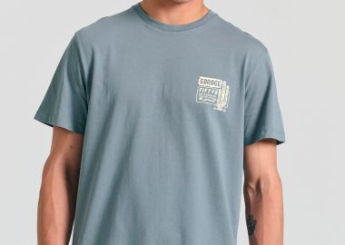 T-shirt με branded τύπωμα στο στήθος Garage 55. - GARAGE 55 - 