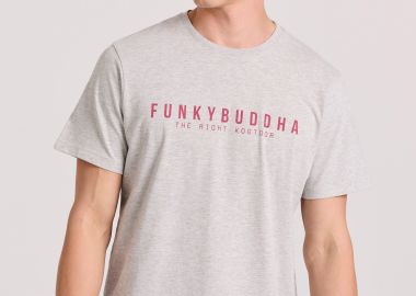 T-shirt με Funky Buddha τύπωμα - The essentials - FUNKY BUDDHA - 