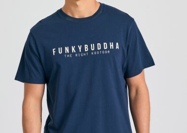 T-shirt με Funky Buddha τύπωμα - The essentials - FUNKY BUDDHA - 