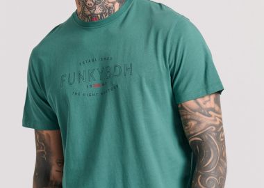 T-shirt με Funky Buddha τύπωμα - FUNKY BUDDHA - 