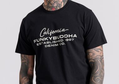 T-shirt με Funky Buddha τύπωμα - FUNKY BUDDHA - 