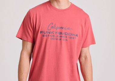 T-shirt με Funky Buddha τύπωμα - FUNKY BUDDHA - 