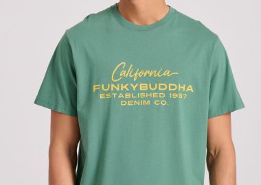 T-shirt με Funky Buddha τύπωμα - FUNKY BUDDHA - 