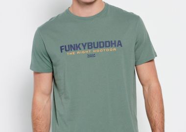 T-shirt με Funky Buddha τύπωμα - FUNKY BUDDHA - 