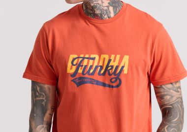 T-shirt με Funky Buddha τύπωμα - FUNKY BUDDHA - 
