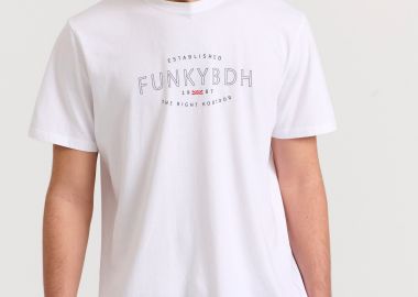 T-shirt με Funky Buddha τύπωμα - FUNKY BUDDHA - 