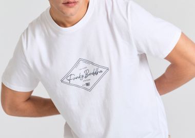T-shirt με Funky Buddha τύπωμα - FUNKY BUDDHA - 