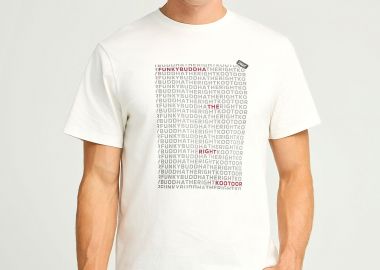 T-shirt με Funky Buddha τύπωμα - FUNKY BUDDHA - 