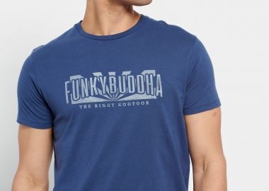 T-shirt με Funky Buddha τύπωμα - FUNKY BUDDHA - 