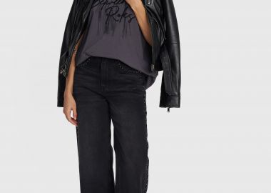 T-shirt με lettering - 5206634979131 -  - 